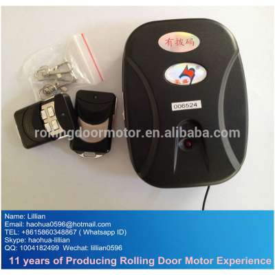 remote control receivers and transmitters for rolling shutter door motor